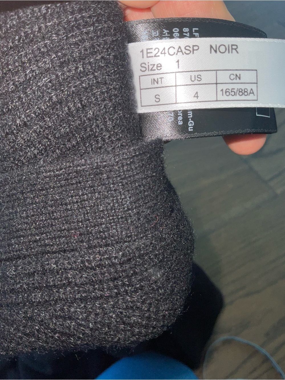 ba&sh Black Twist-Back V-Neck Sweater - Picture 7 of 8